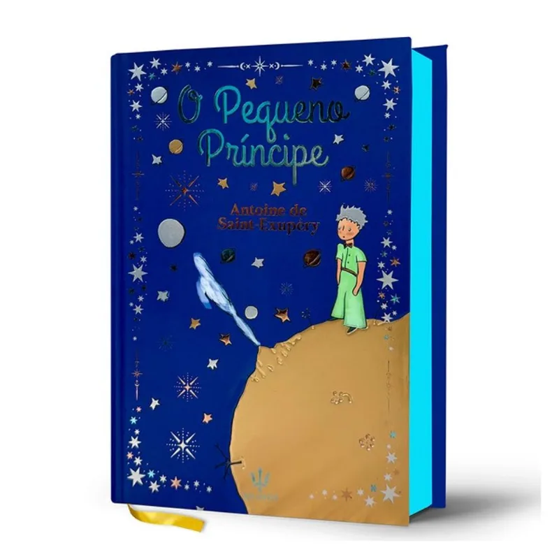 O PEQUENO PRÍNCIPE - ANTOINE DE SAINT-EXUPÉRY | LUXO CAPA DURA