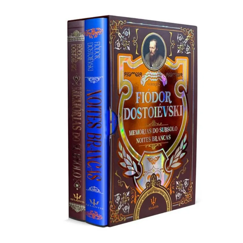 COLEÇÃO DOSTOIÉVSKI - BOX COM 2 LIVROS - EDIÇÃO DE LUXO - VOL. 3