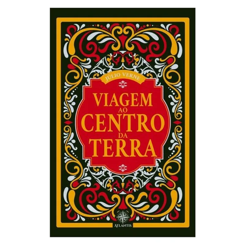 VIAGEM AO CENTRO DA TERRA - JÚLIO VERNE | LUXO CAPA DURA