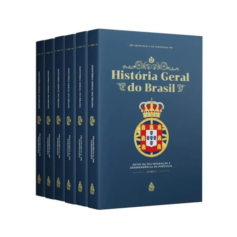 HISTÓRIA GERAL DO BRASIL - 6 TOMOS