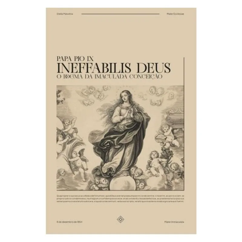 PAPA PIO IX: INEFFABILIS DEUS
