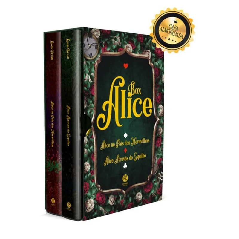 BOX ALICE - BOX COM 2 LIVROS - EDIÇÃO DE LUXO ALMOFADADA
