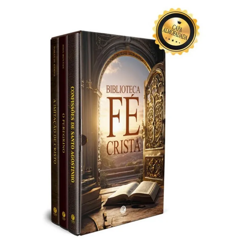 BIBLIOTECA FÉ CRISTÃ - BOX COM 3 LIVROS - EDIÇÃO DE LUXO