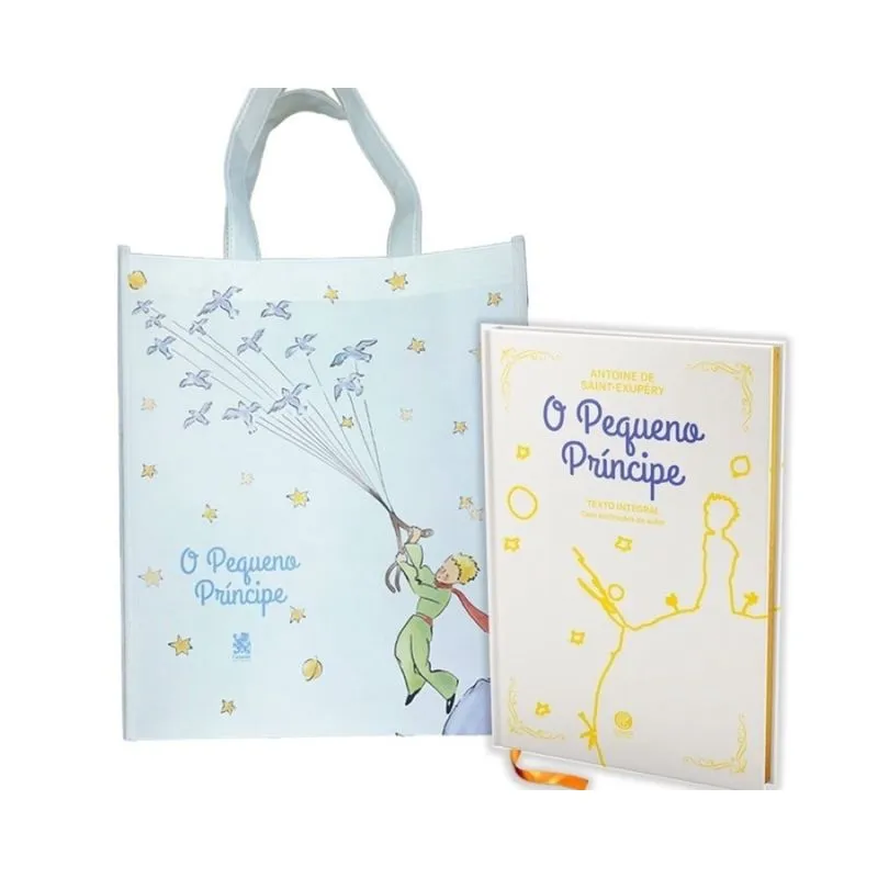 O Pequeno Príncipe Edição de Luxo Almofadada + Ecobag