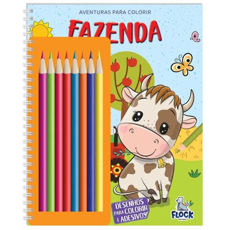 AVENTURAS PARA COLORIR: FAZENDA