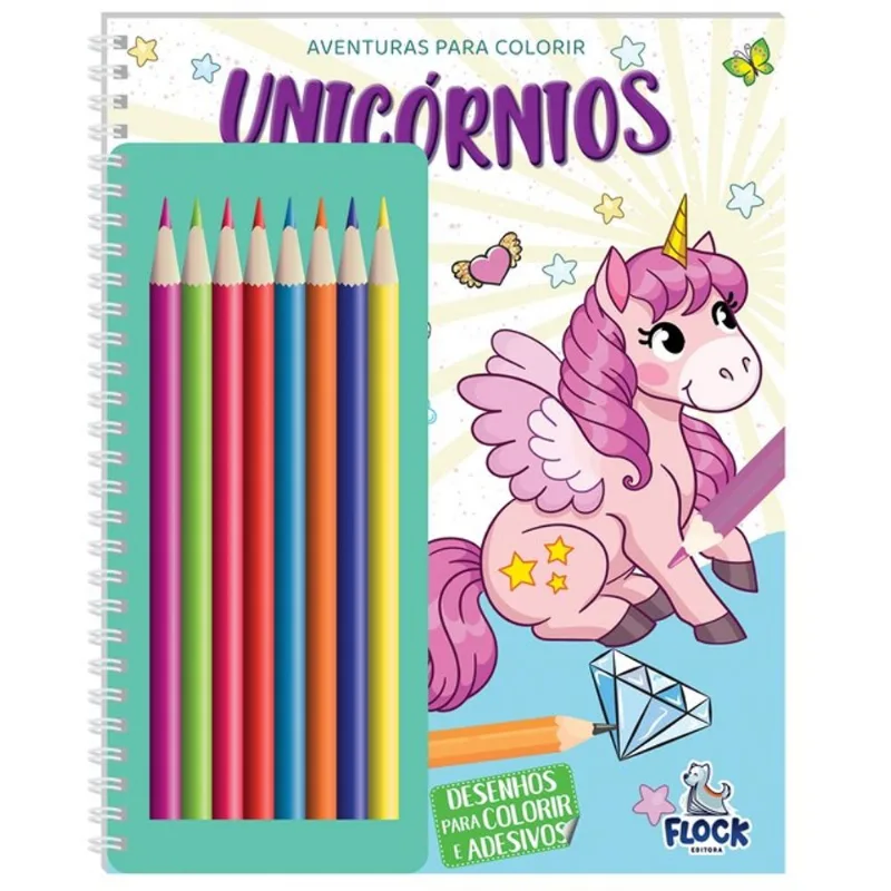 AVENTURAS PARA COLORIR: UNICÓRNIOS