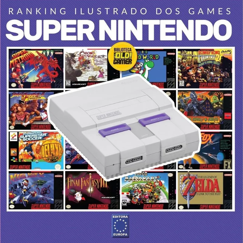 Livro - Ranking Ilustrado dos Games: Super Nintendo