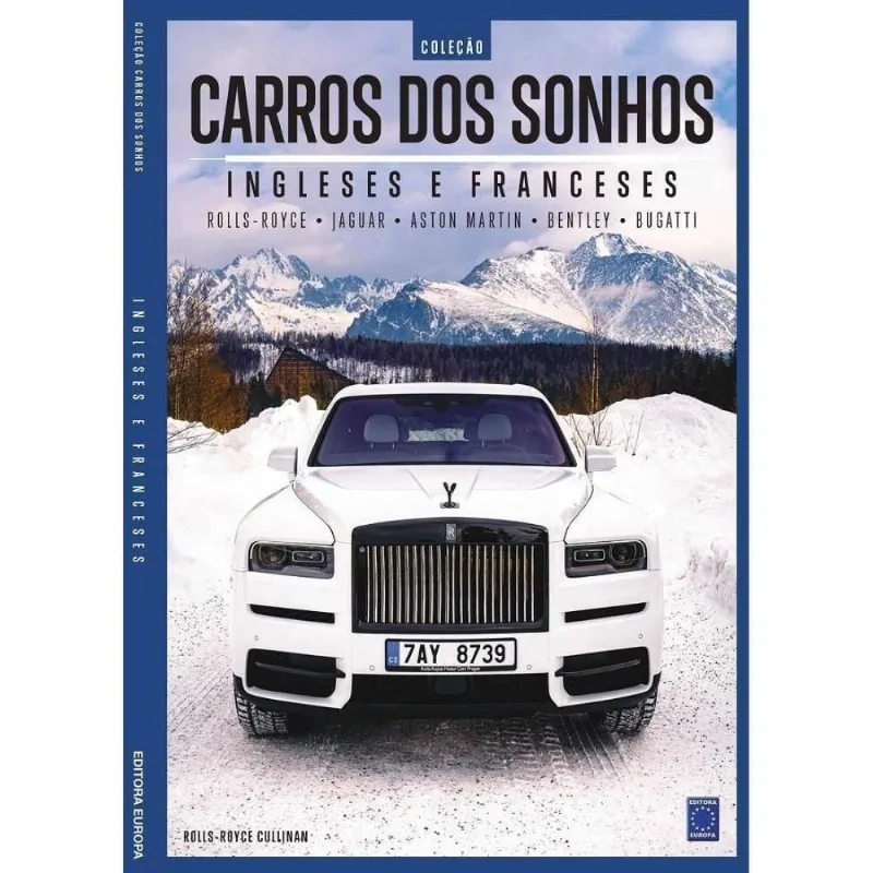 Coleção carros dos sonhos - Ingleses e franceses