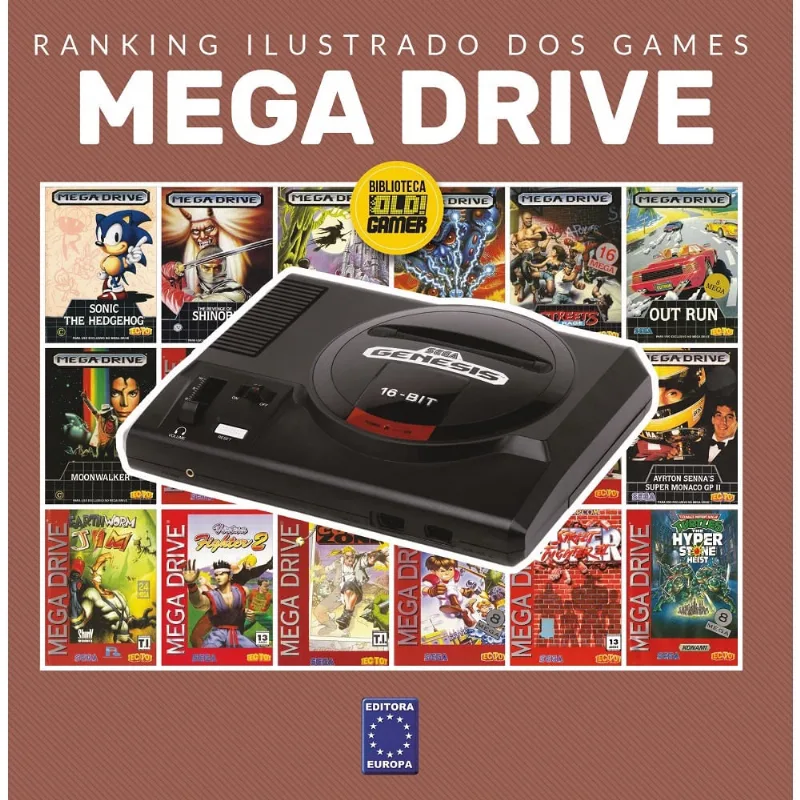 Livro - Ranking Ilustrado dos Games: Mega Drive