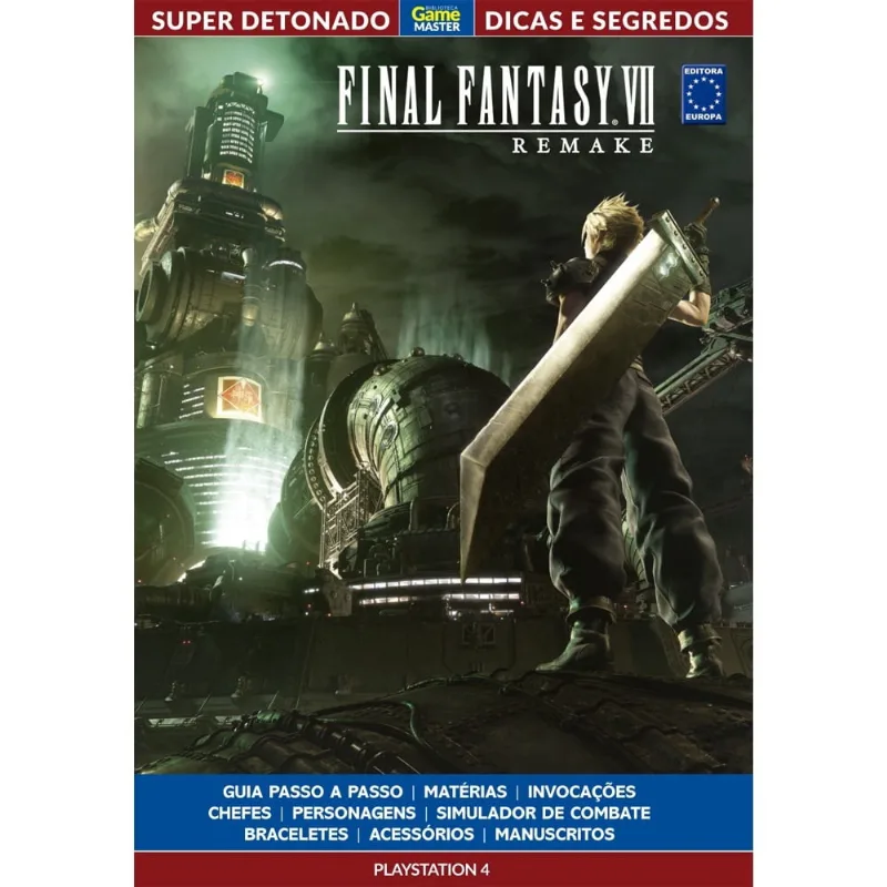 Livro - Super Detonado Game Master Dicas e Segredos - Final Fantasy VII Remake