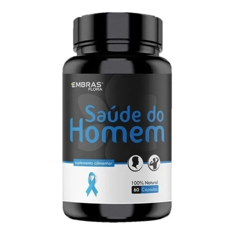 Saúde Do Homem 500mg 60 Cápsulas Embrasflora