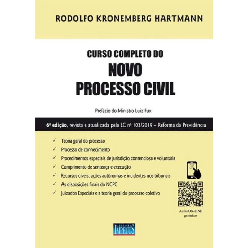 Curso Completo do Novo Processo Civil - 06ed/20