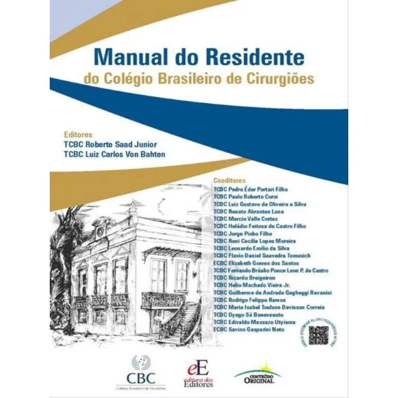MANUAL DO RESIDENTE DO COLÉGIO BRASILEIRO DE CIRURGIÕES