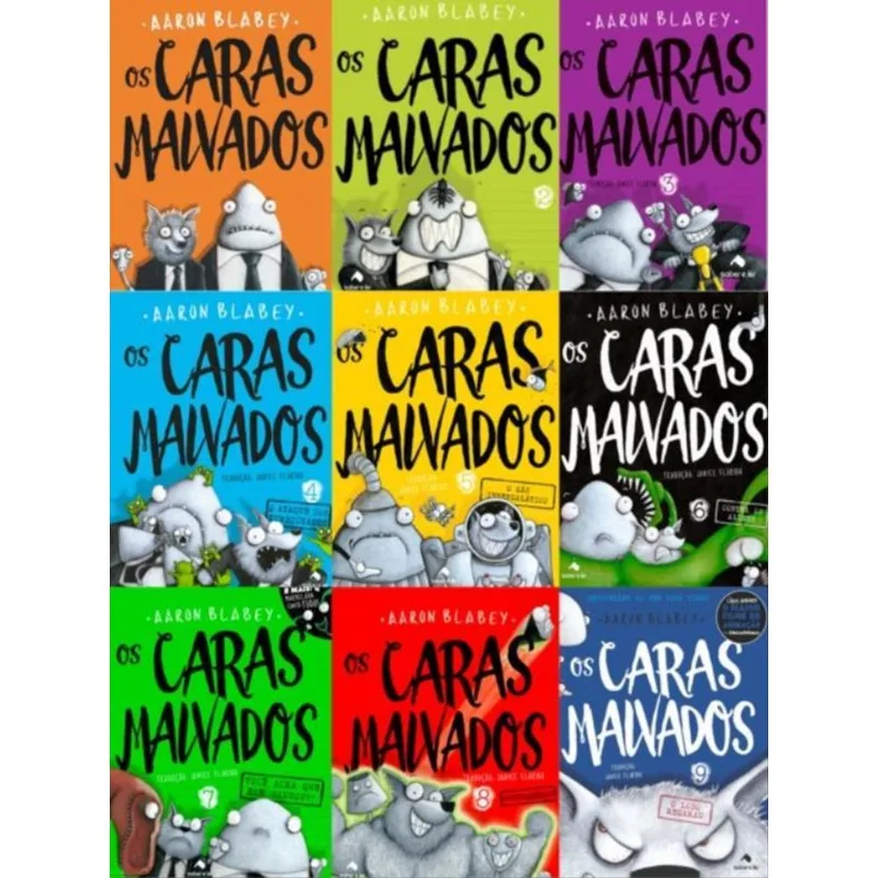 KIT OS CARAS MALVADOS - 1 A 9 - VOL. 19