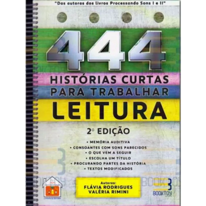 444 HISTORIAS PARA TRABALHAR LEITURA