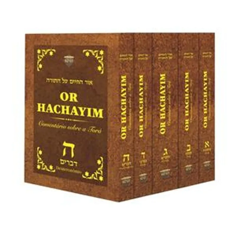 Coleção Or Hachayim (5 Volumes)