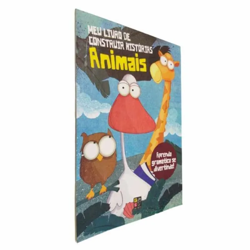 Livro Infantil Meu Livro De Construir Histórias Animais