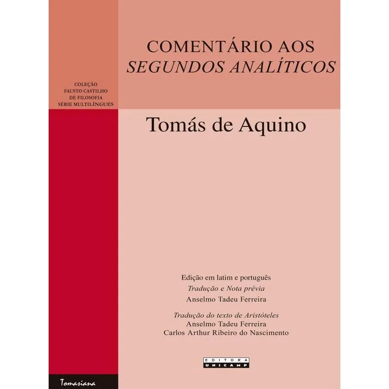 COMENTÁRIO AOS SEGUNDOS ANALÍTICOS