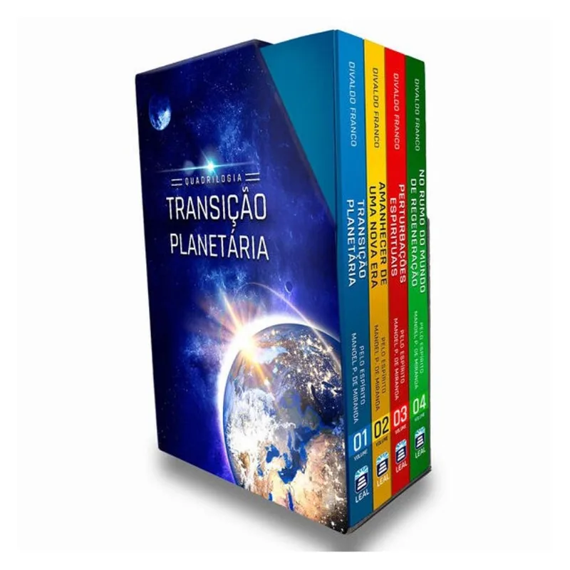 BOX TRANSIÇÃO PLANETÁRIA - CAPA DURA (QUADRILOGIA)