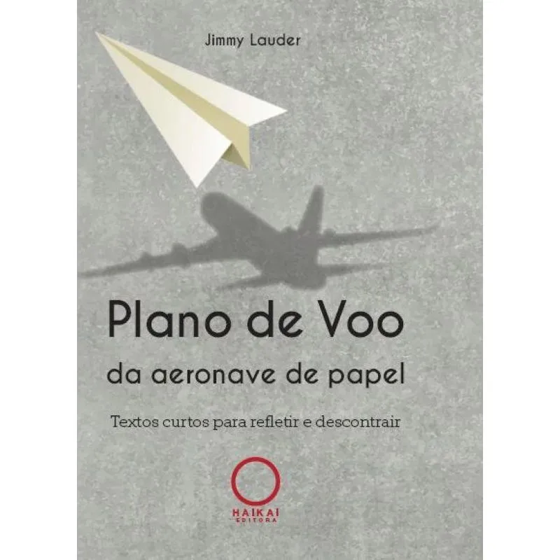 Plano de voo da aeronave de papel