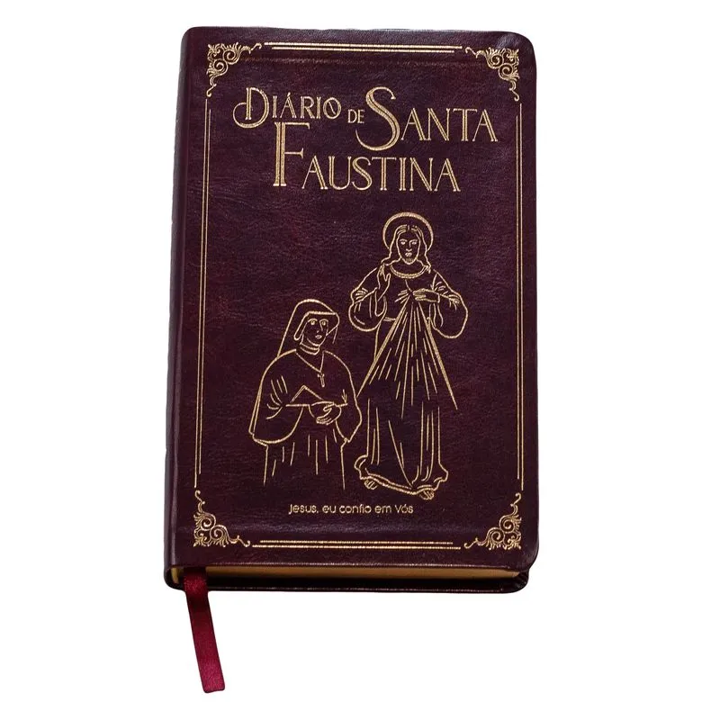 Diário De Santa Faustina - Capa Em Couro - Versão Bolso Unica-u
