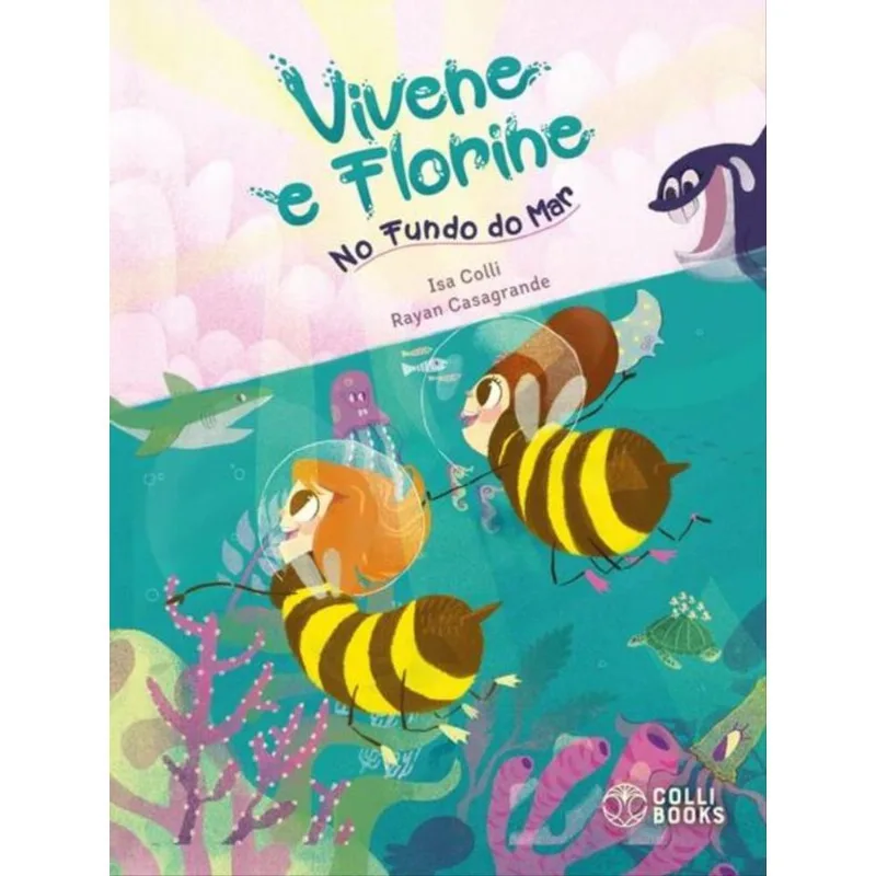 VIVENE E FLORINE NO FUNDO DO MAR