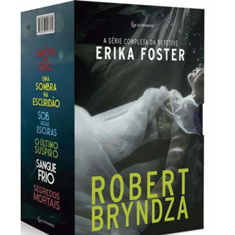 BOX SÉRIE COMPLETA DETETIVE ERIKA FOSTER - ROBERT BRYNDZA