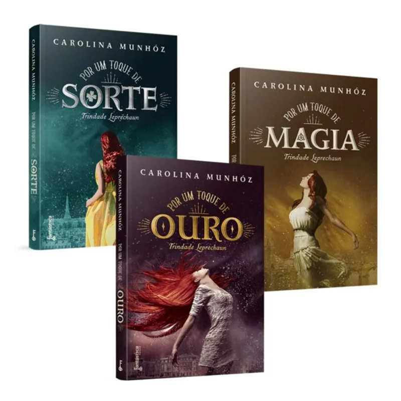 TRILOGIA TRINDADE LEPRENCHAUN - CAROLINA MUNHOZ (3 LIVROS)