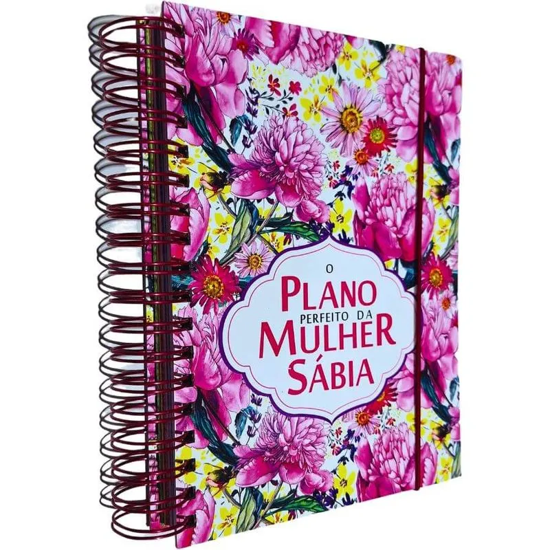 O Plano Perfeito da da Mulher Sábia Capa Dura Modelo 07 Rosa Casa Publicadora Paulista