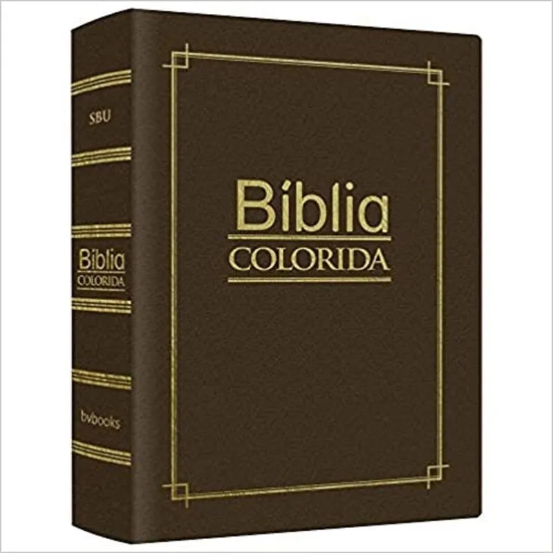 Bíblia Colorida Sbu - Marrom