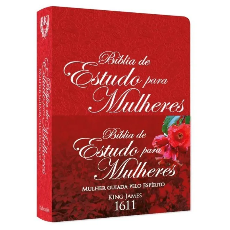 BÍBLIA DE ESTUDO PARA MULHERES - MULHER GUIADA PELO ESPÍRITO - VERMELHA