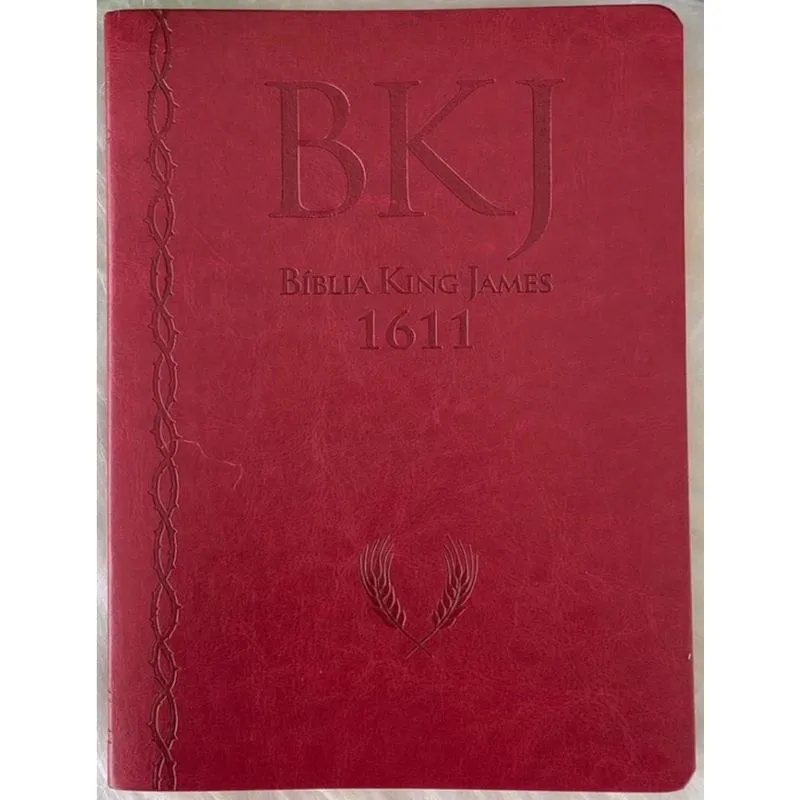 Biblia Bkj1611 Ultrafina Ampliada Vermelha