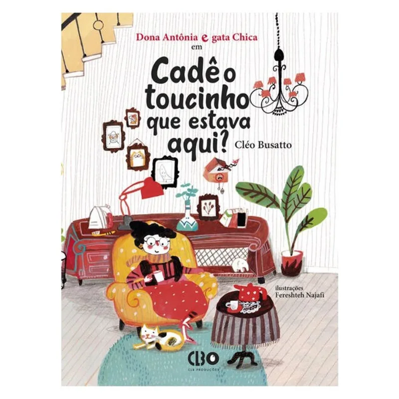 DONA ANTÔNIA E GATA CHICA EM CADÊ O TOUCINHO QUE ESTAVA AQUI?