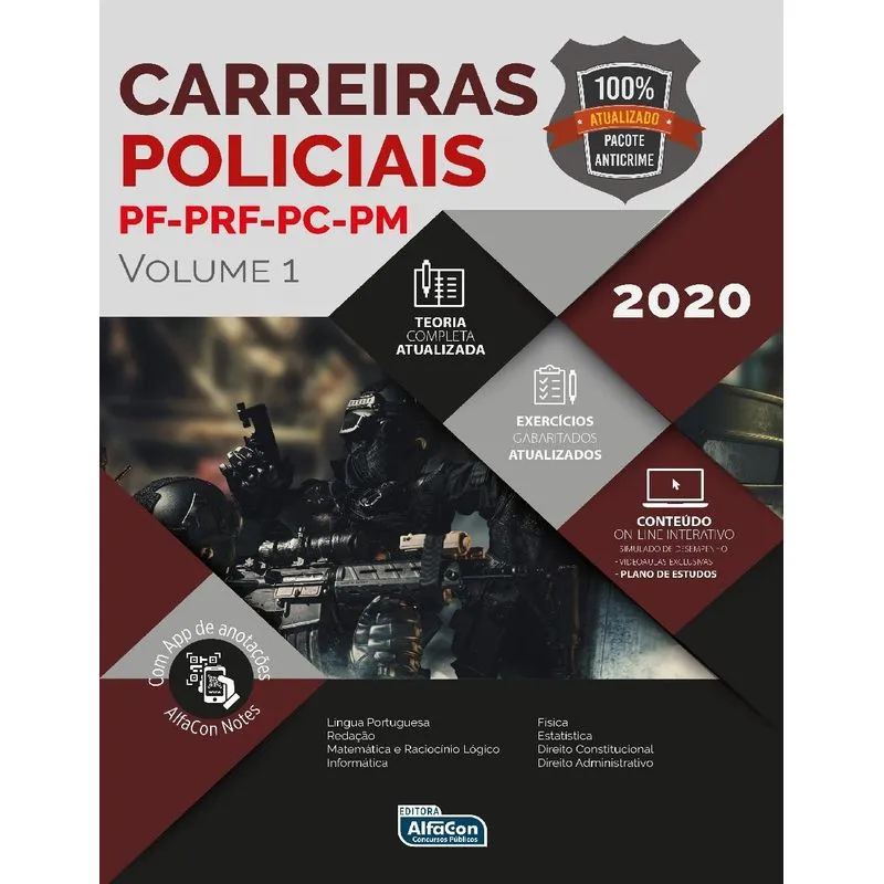 Carreiras Policiais 2020: Volume 1