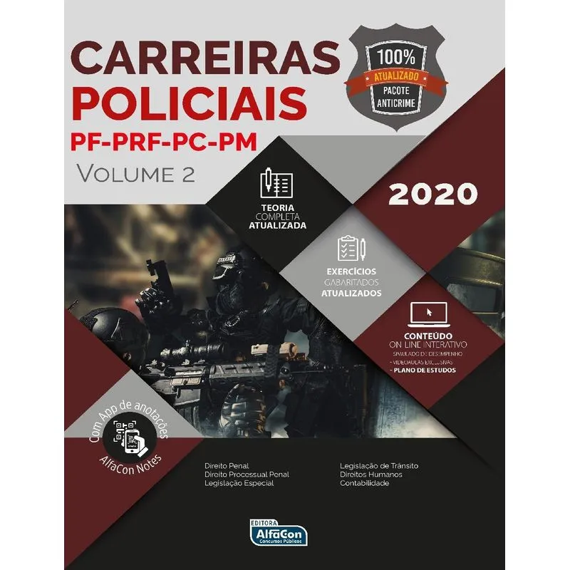 CARREIRAS POLICIAIS 2020: VOLUME 2