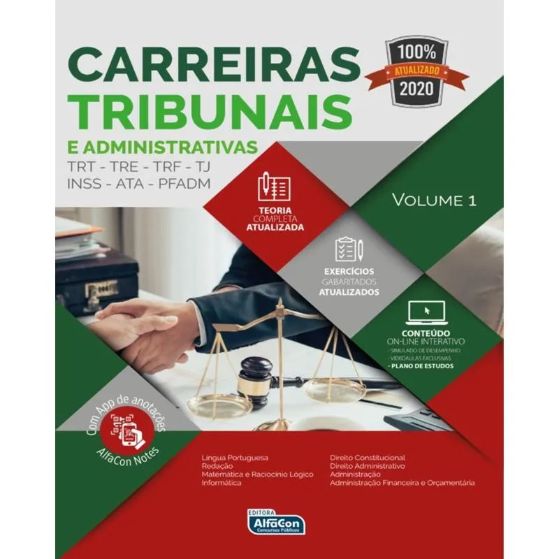 CARREIRAS TRIBUNAIS 2020 - VOLUME 1