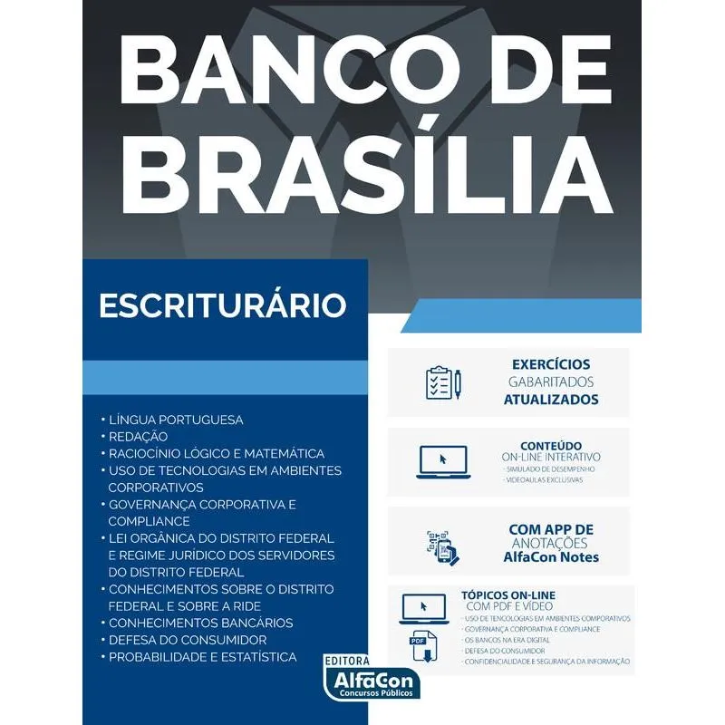 BANCO DE BRASíLIA - ESCRITURáRIO