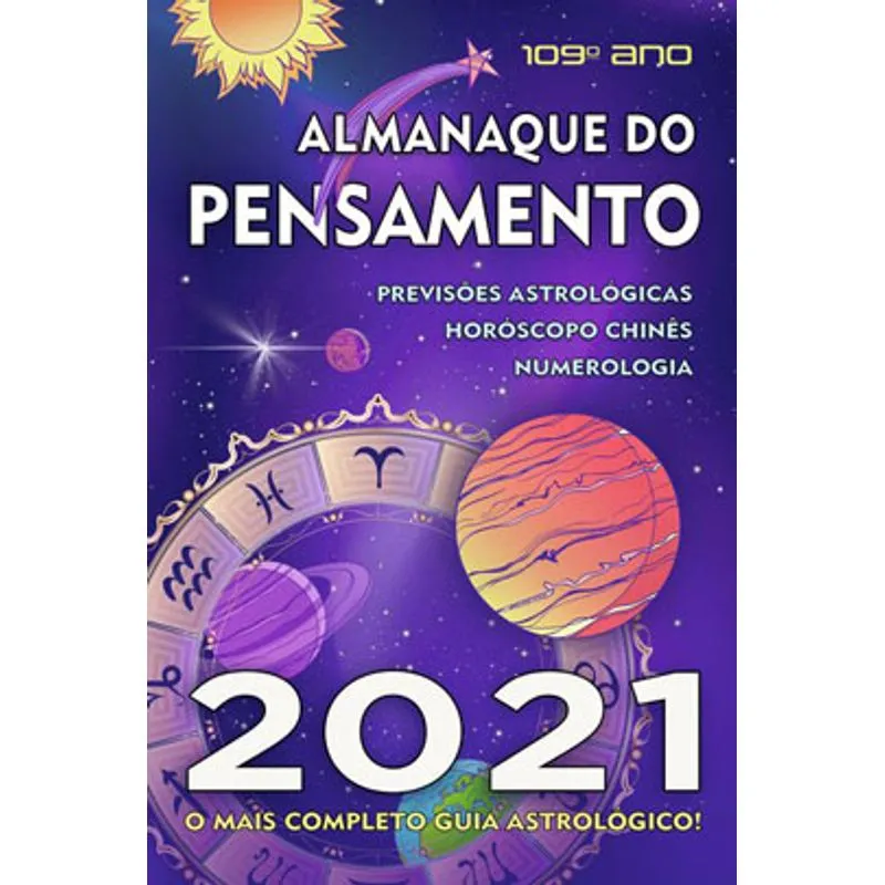 ALMANAQUE DO PENSAMENTO 2021