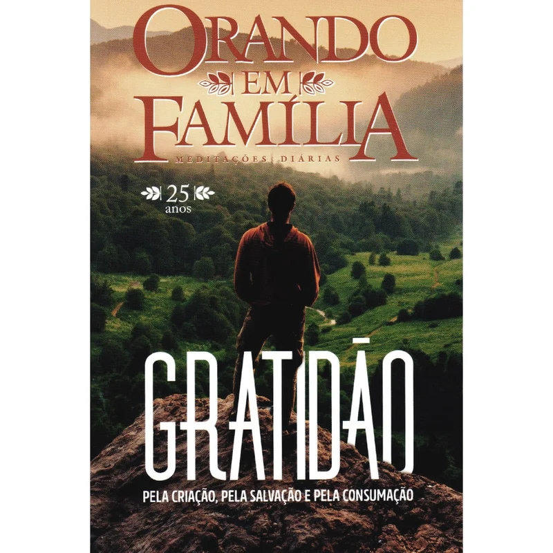 Orando em Família | Edição de Bolso | Capa Brochura Gratidão