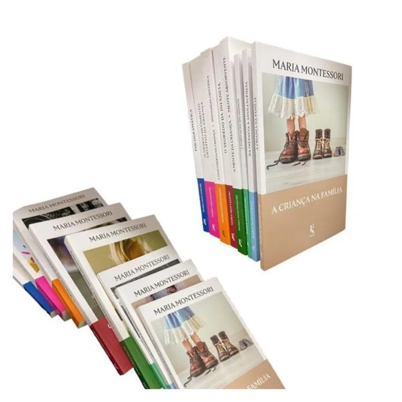 KIT MARIA MONTESSORI: EDUCAÇÃO INFANTIL (8 LIVROS)
