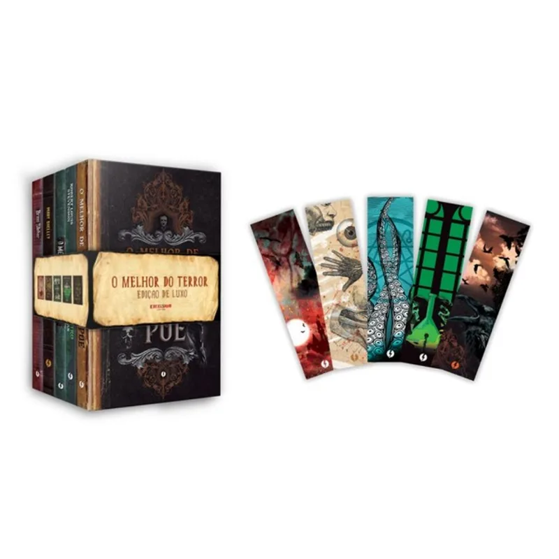 KIT O MELHOR DO TERROR EM EDIÇÃO DE LUXO