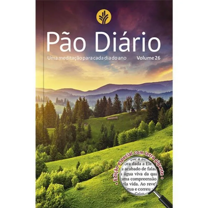 PÃO DIÁRIO VOLUME 26 - LETRA GRANDE - PAISAGEM