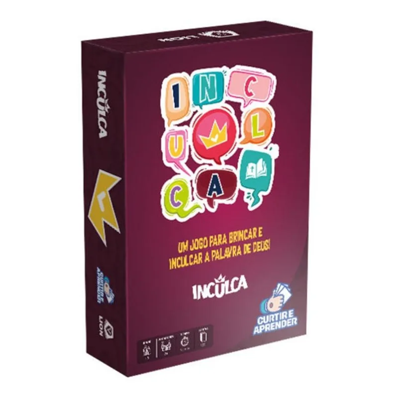 INCULCA - JOGO DE CARTAS + LIVRETO