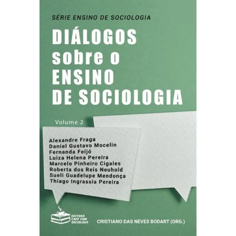 Diálogos sobre o ensino de Sociologia, volume 2