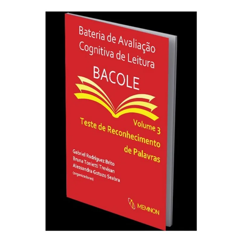 BACOLE - TESTE DE RECONHECIMENTO DE PALAVRAS - TRP - VOL. 3