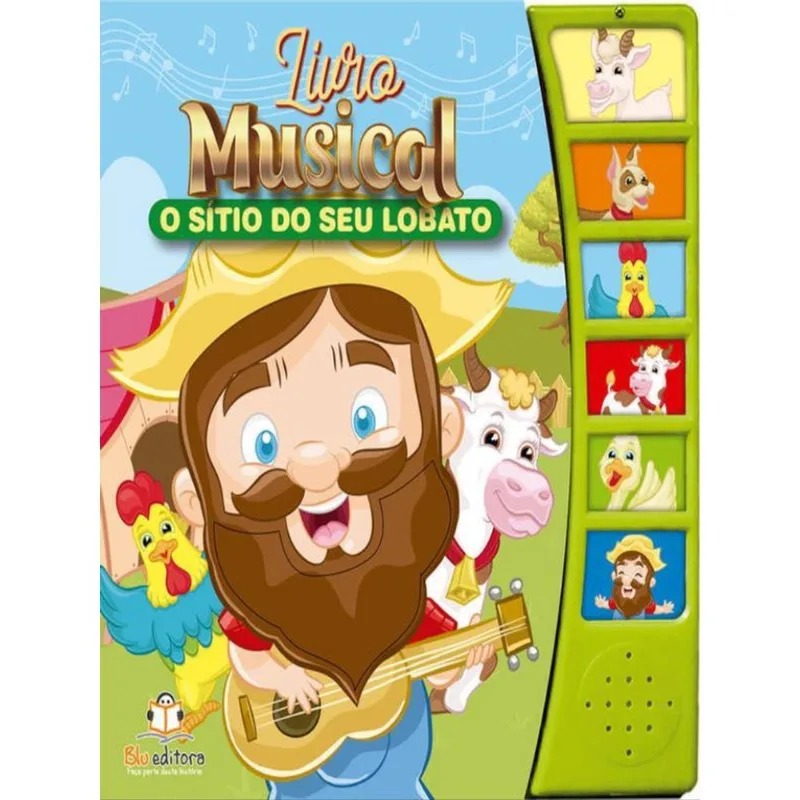 LIVRO MUSICAL: O SÍTIO DO SEU LOBATO