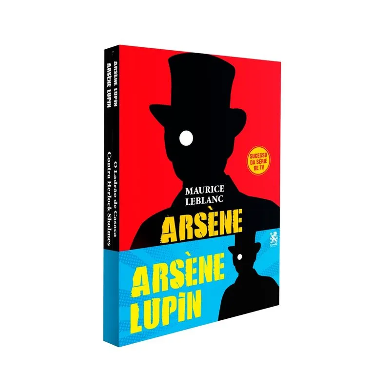 Livro - Coleção Arsène Lupin - 02 Livros: O Ladrão de Casaca + Arsène Lupin, contra Herlock Sholmes