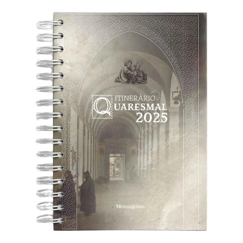 Livro Itinerário Quaresmal 2025 Frei Gilson Mensageiros