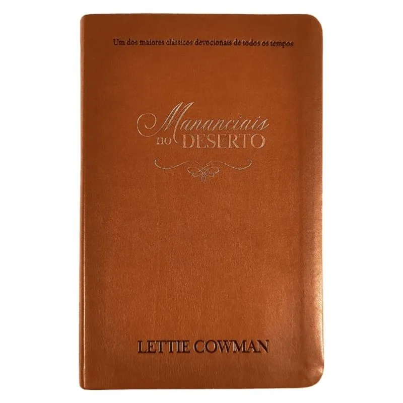MANANCIAIS NO DESERTO EDIÇÃO ESPECIAL - CAPA COURO