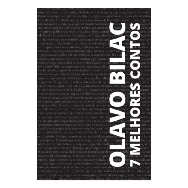7 MELHORES CONTOS - OLAVO BILAC